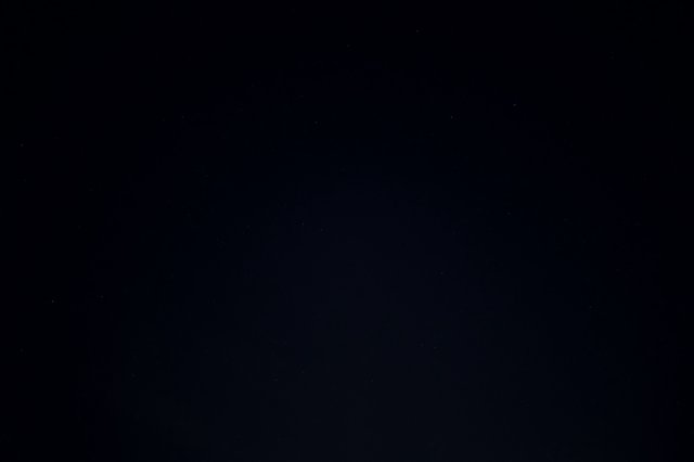 Faint Stars Over Mount Diablo Night Sky