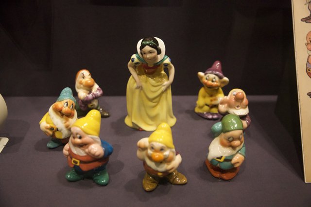 Enthralling Display of Disney Figurines