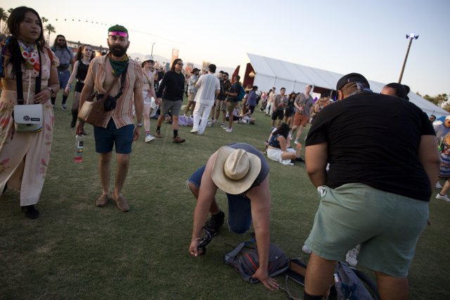 Festival Vibes: A Moment at Coachella 2024