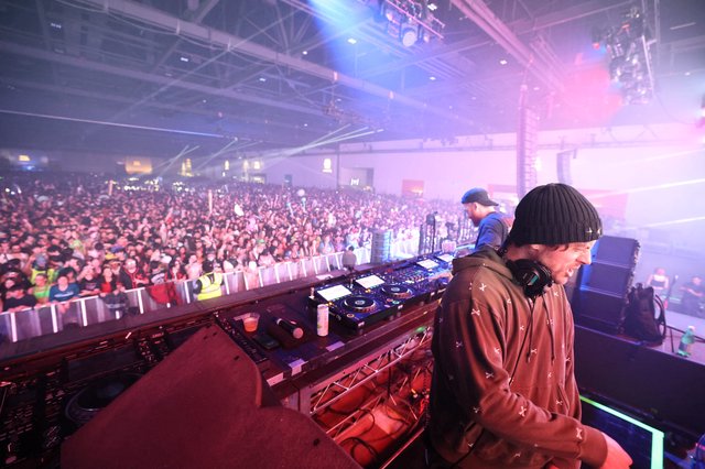 DJ Commands Massive Indoor Rave at Wobbleland 2026