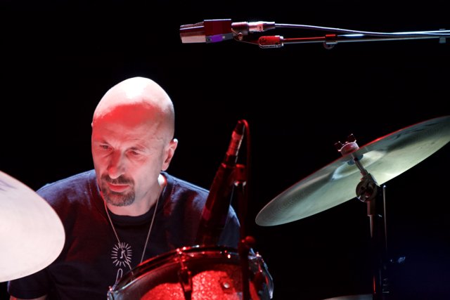 Bald Drummer Rocks Coachella Stage