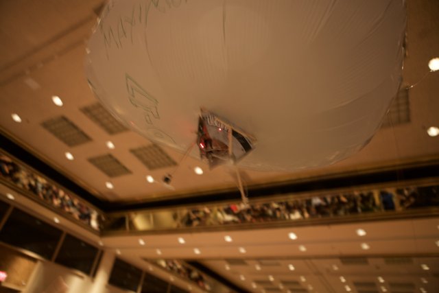 White Balloon Takes Flight Over DefCon 17