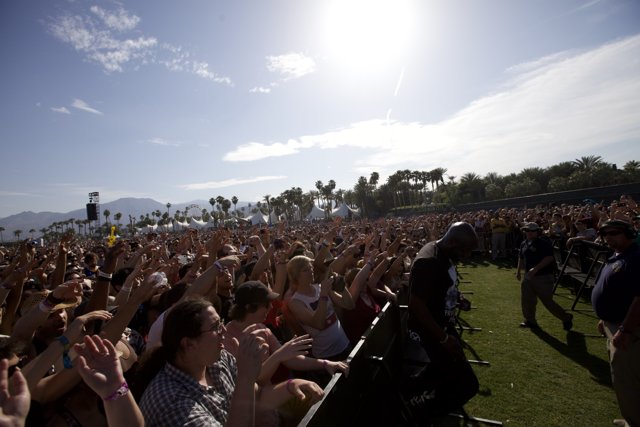 Coachella Concert Crowd Goes Wild