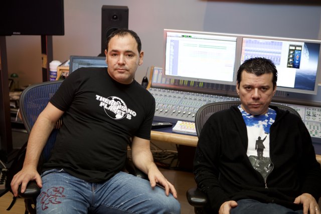 Recording Studio Session with Crystal Method
