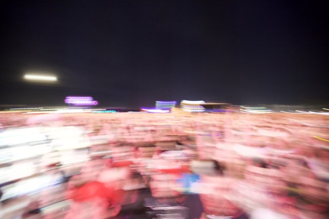 Blurry Metropolis Crowd at Coachella