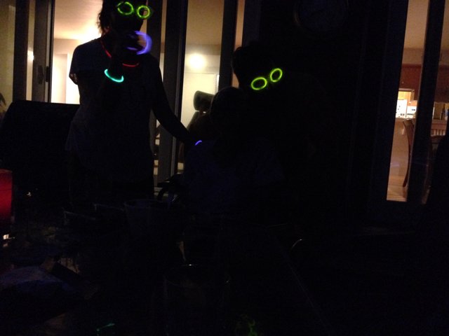 Glowing Duets in Long Beach