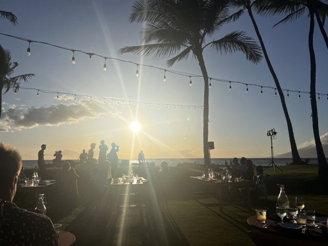 Sunset Dining at the Beach