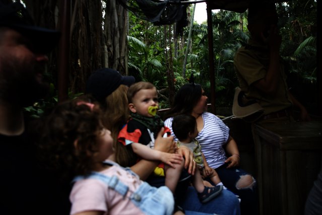 Jungle Train Adventure with Family