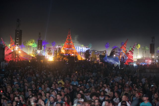 Metropolis at Night: Festival Crowd
