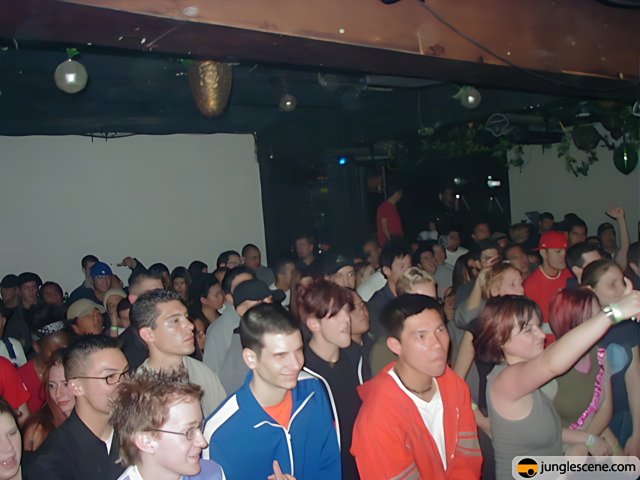 Nightclub Party with a Microphone