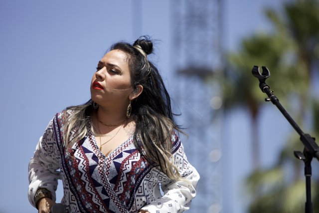 Carla Morrison serenades the Coachella crowd under the open sky