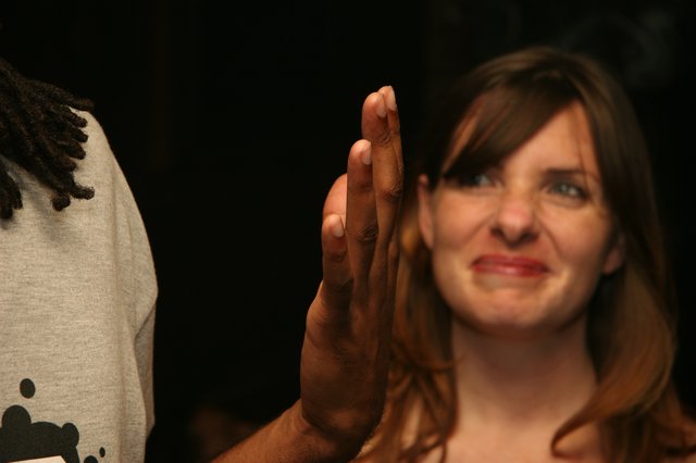 High Five Connection Between Two People