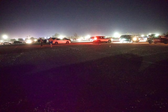 Midnight Hustle: Coachella 2024 Parking Lot Scene
