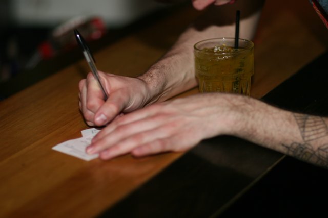 The Art of Writing and Drinking