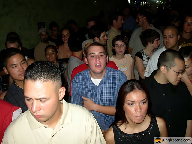 Packed Nightclub Scene
