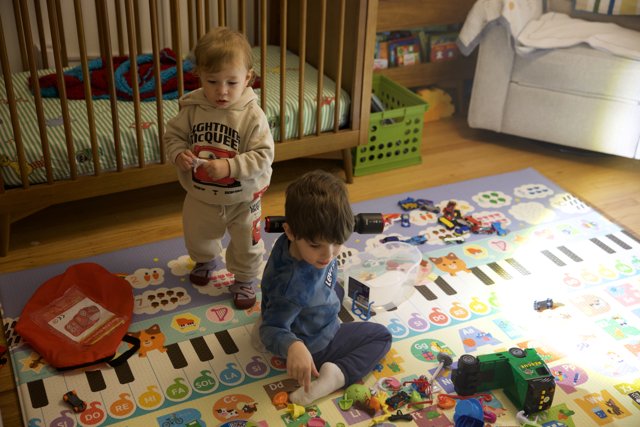 Playful Moments in the Nursery