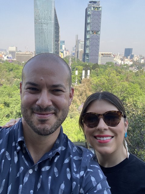City Selfie in Chapultepec Park