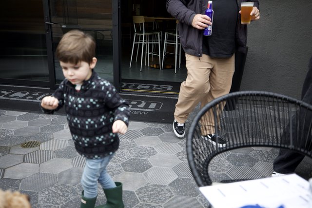 Evening Family Outing at Modern Brewery