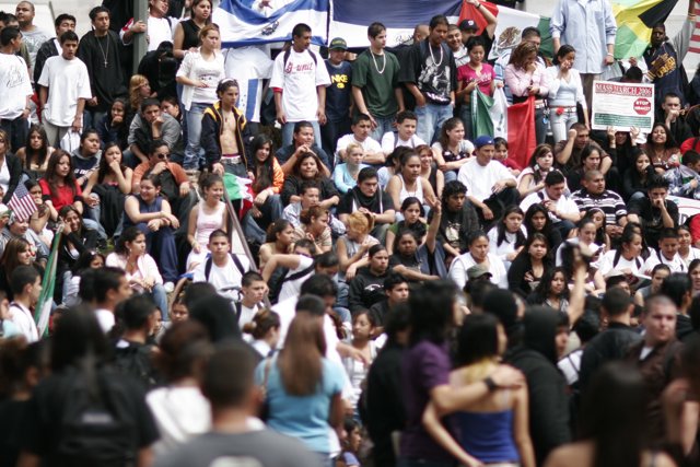 2006 School Walkout Draws Massive Crowd