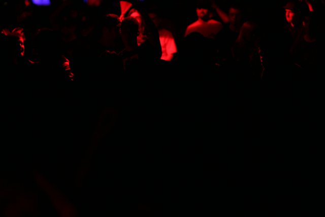 Urban Club Night: Energized Crowd