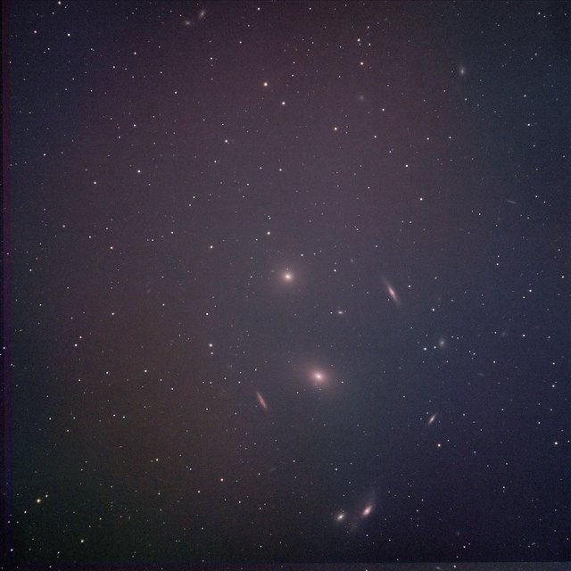 Markarian's Chain: M84 and Neighboring Galaxies in Virgo Cluster