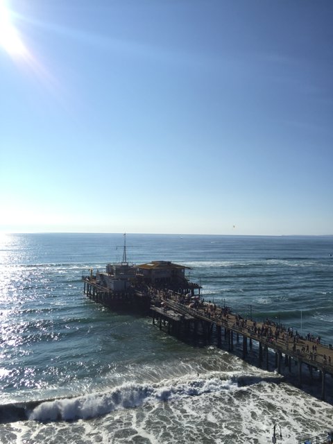 Live Webcam View of Santa Monica Pier