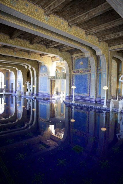Elegance Reflected in Blue