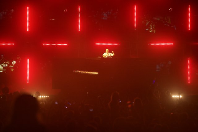 Red Lights and DJ Vibes at Coachella
