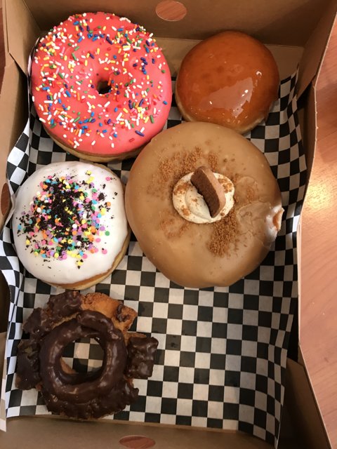 A Sweet Box of Donuts