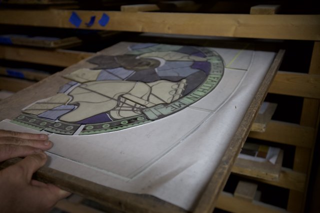 Creating Art with Plywood and Stained Glass