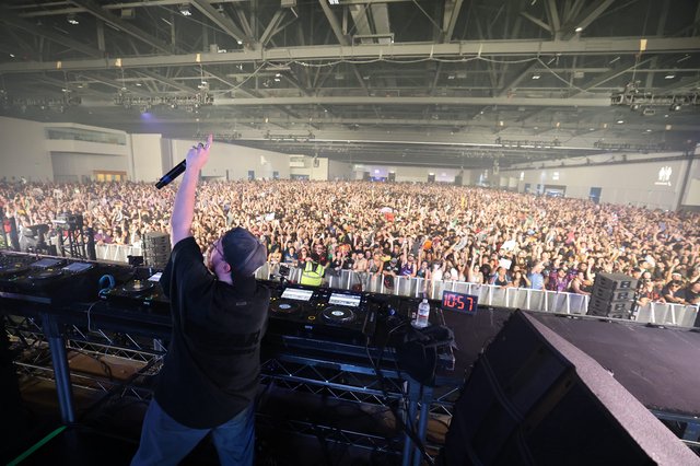 DJ Commands Massive Crowd at Wobbleland 2026