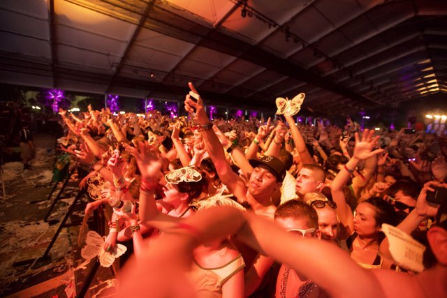 Coachella Partygoers Filled with Energy