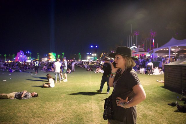 Night Vibes at Coachella 2024: A Snapshot of Festival Fashion and Leisure