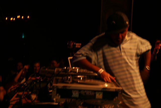 Urban DJ in action