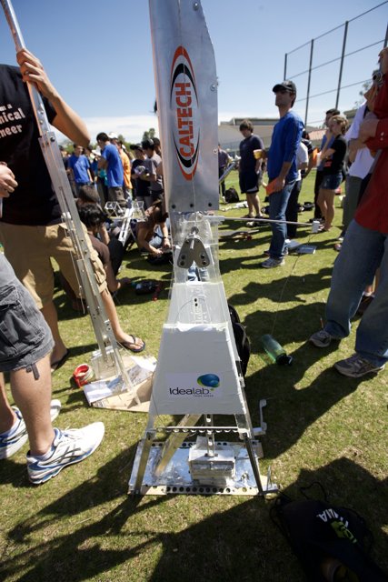 Caltech competitor stands tall on the field