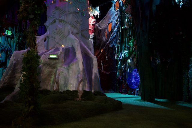 Enchanted Cave Miniature Golf Course with Fantasy Lighting