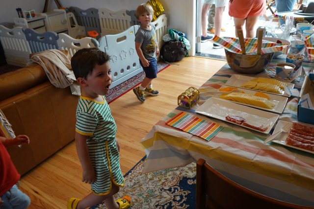 Joyful Gathering at Home