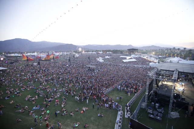 Euphoric Energy: A Sea of Concert-Goers at Coachella 2013