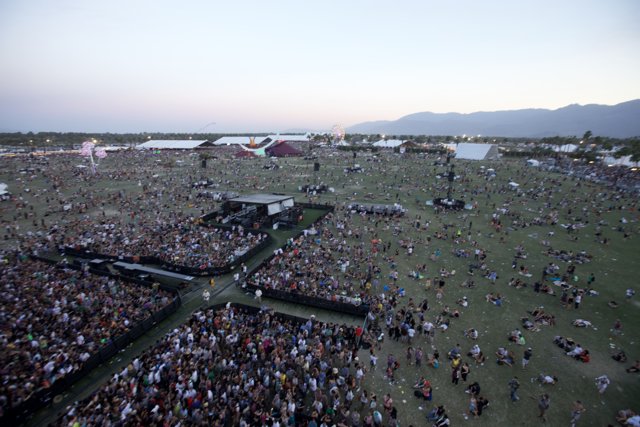 Coachella 2011: A Bird's Eye View of the Thrilling Concert Crowd