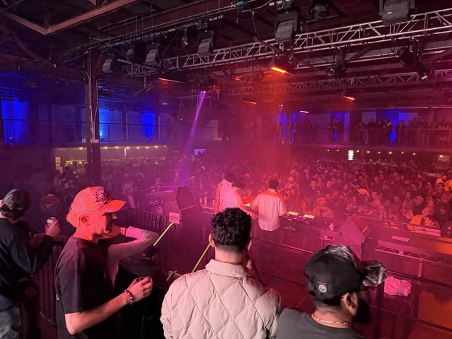 Electronic Music Concert with DJ Performance and Light Show