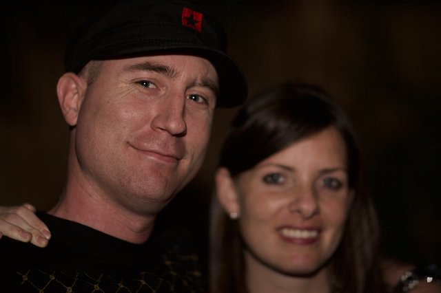 Eric and Penelope Share a Candid Nightlife Moment