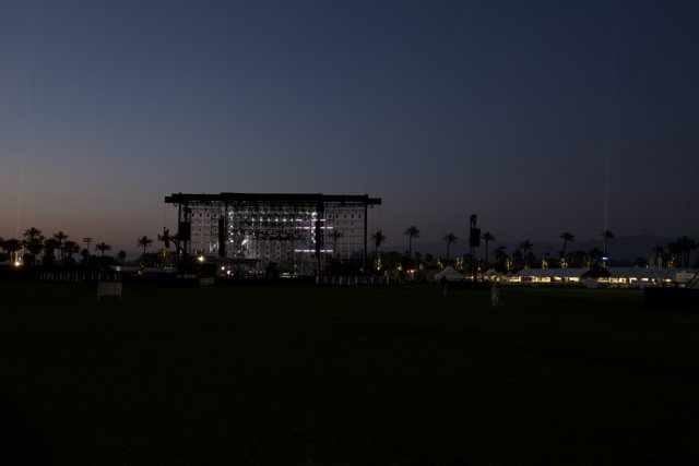 Dusk Stage Silhouette