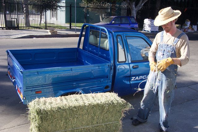 The Blue Pickup Truck
