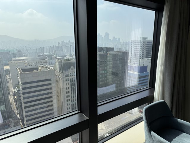 Seoul Skyline - A Window's View