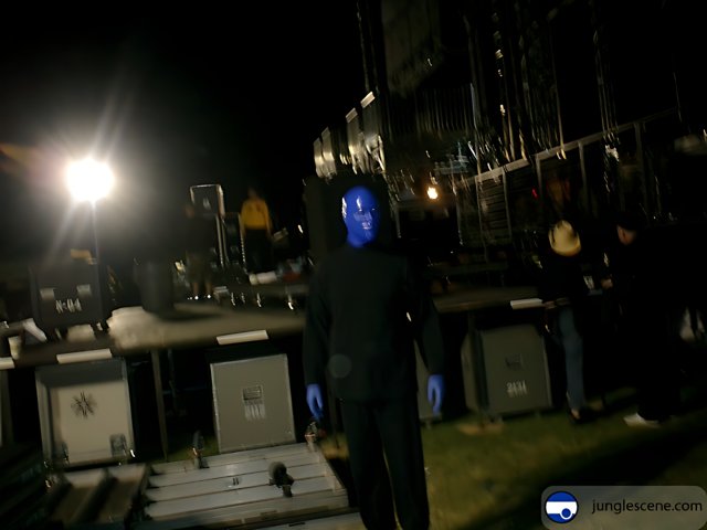 Blue Man Group Takes Coachella by Storm