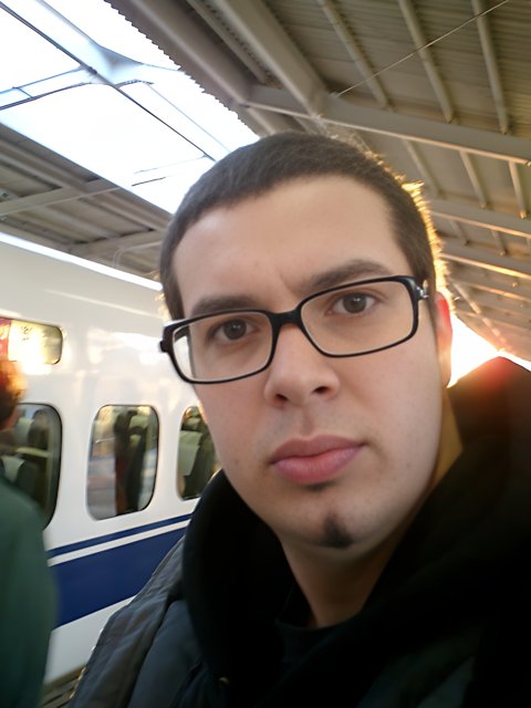 Dave B on the Bullet Train