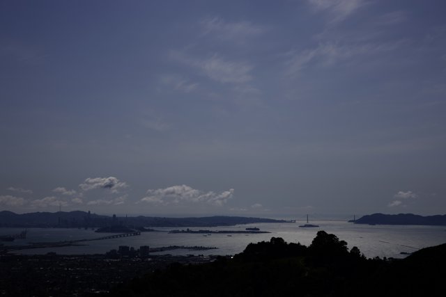 Serene Bay View from Berkeley Hill