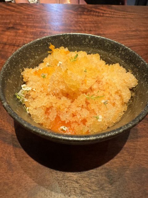 Zenith of Culinary Craft – Aesthetically Pleasing Orange Rice