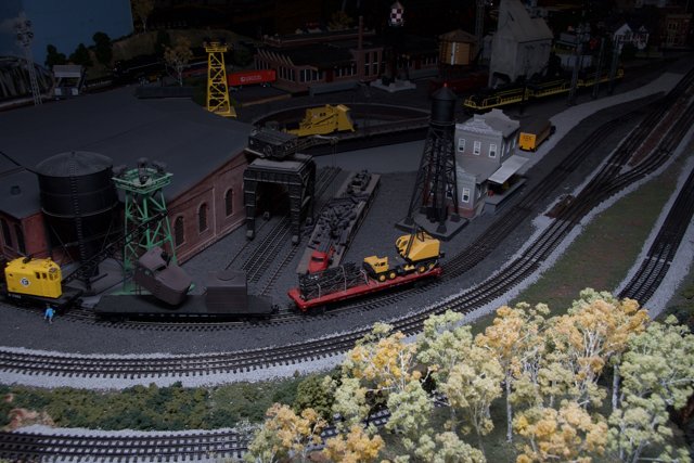 Toy Train Set at Train Museum