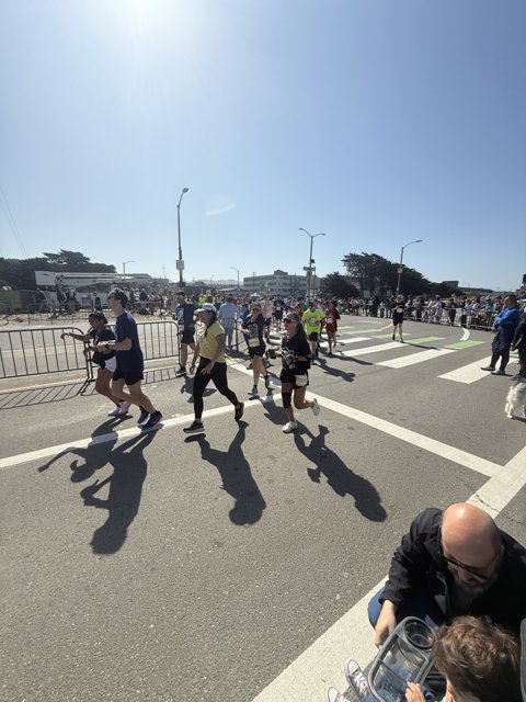 Morning Marathon in the City